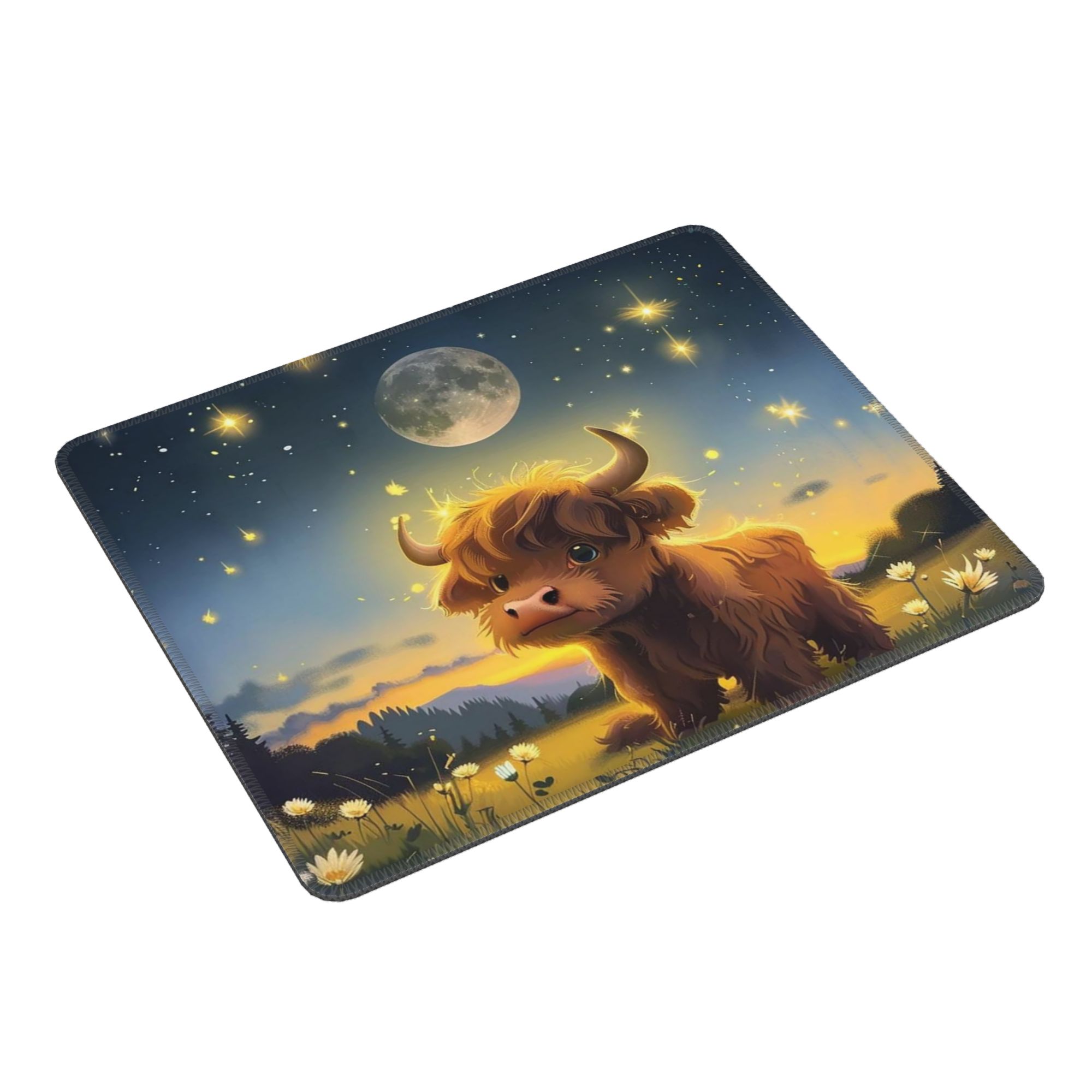 Cow Mat Rubber - Tapete para mouse Highland Cow In