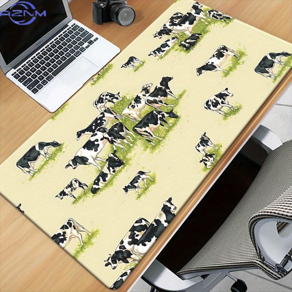 Um tapete de mesa XXL com esta - Cow Mat Rubber avaliação e preço