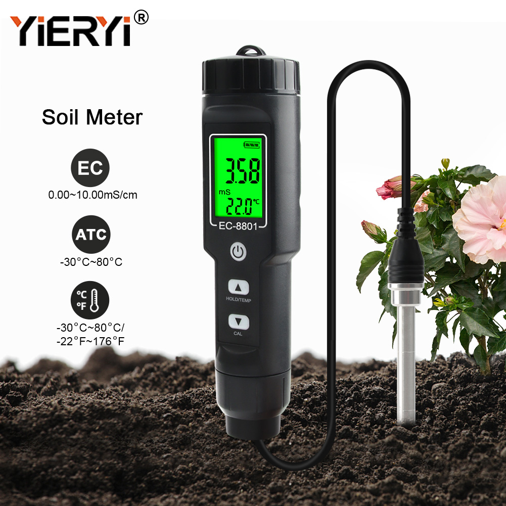 Yieryi ec/temp testador de sol - Agriculture Farming Hand Tools avaliação e preço