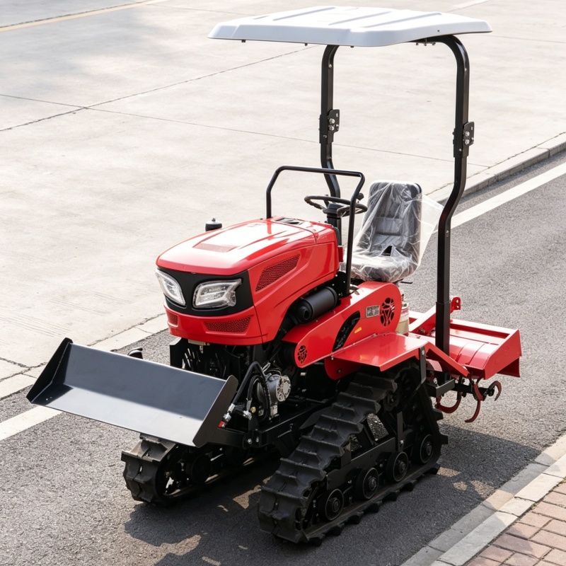 Cultivador Rotativo de Esteira - Agriculture Farming Tractor avaliação e preço