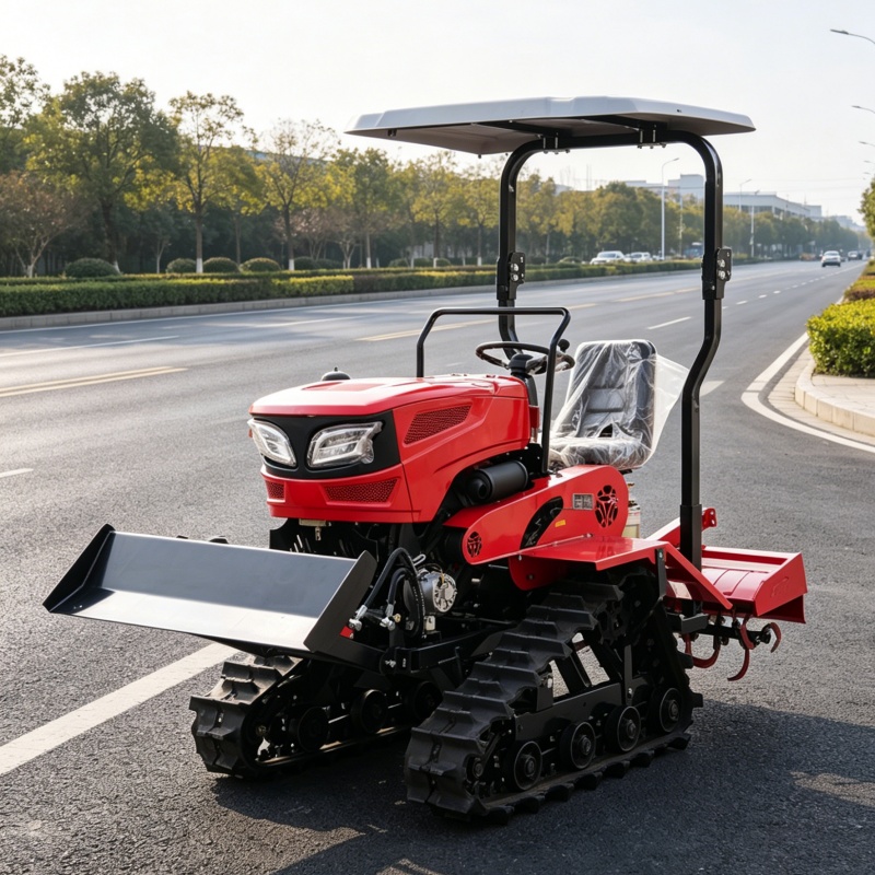 Cultivador Rotativo de Esteira - Agriculture Farming Tractor avaliação e preço