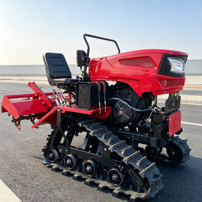 Cultivador Rotativo de Esteira - Agriculture Farming Tractor avaliação e preço