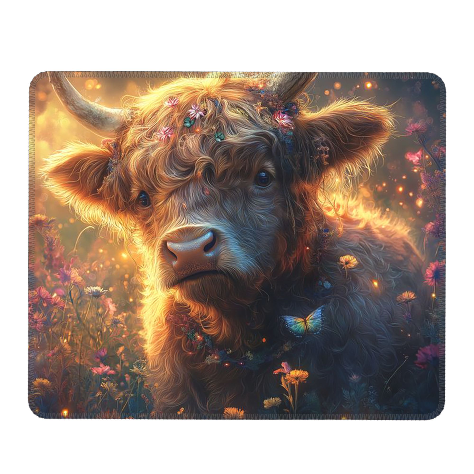 Tapete de rato Highland Cow In - Cow Mat Rubber avaliação e preço