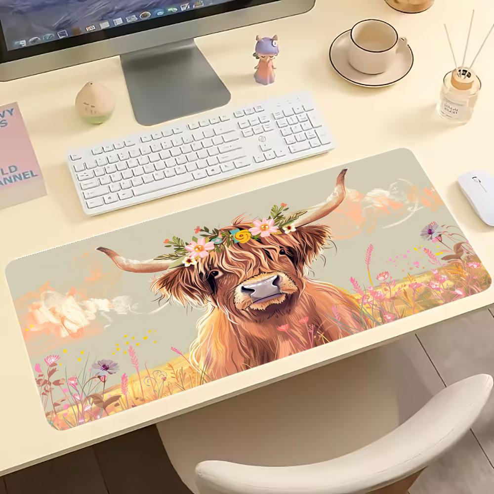Mouse Pad Floral Vintage Highl - Cow Mat Rubber avaliação e preço