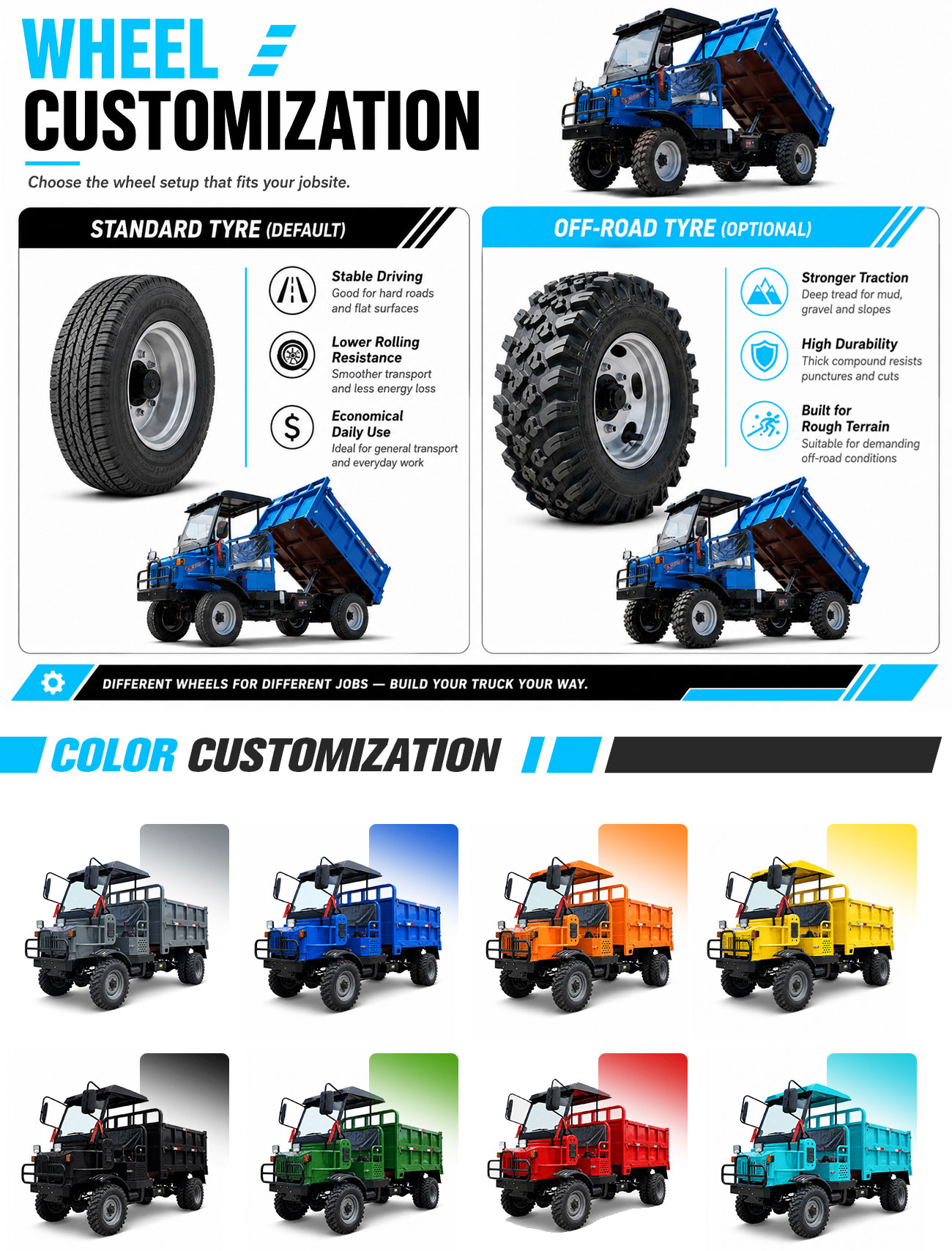 UTV 800CC 4x4 para todo-o-terr - Agriculture Farming Work avaliação e preço