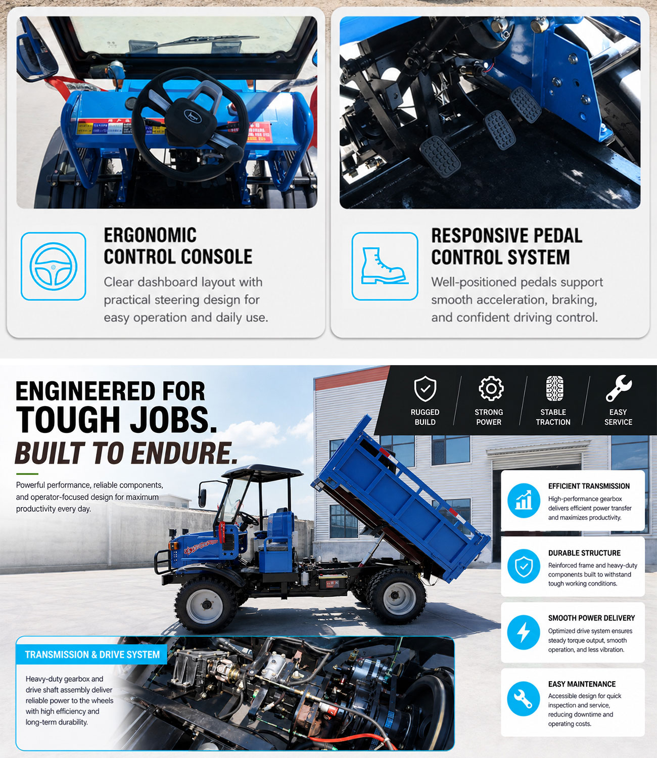 UTV 800CC 4x4 para todo-o-terr - Agriculture Farming Work avaliação e preço