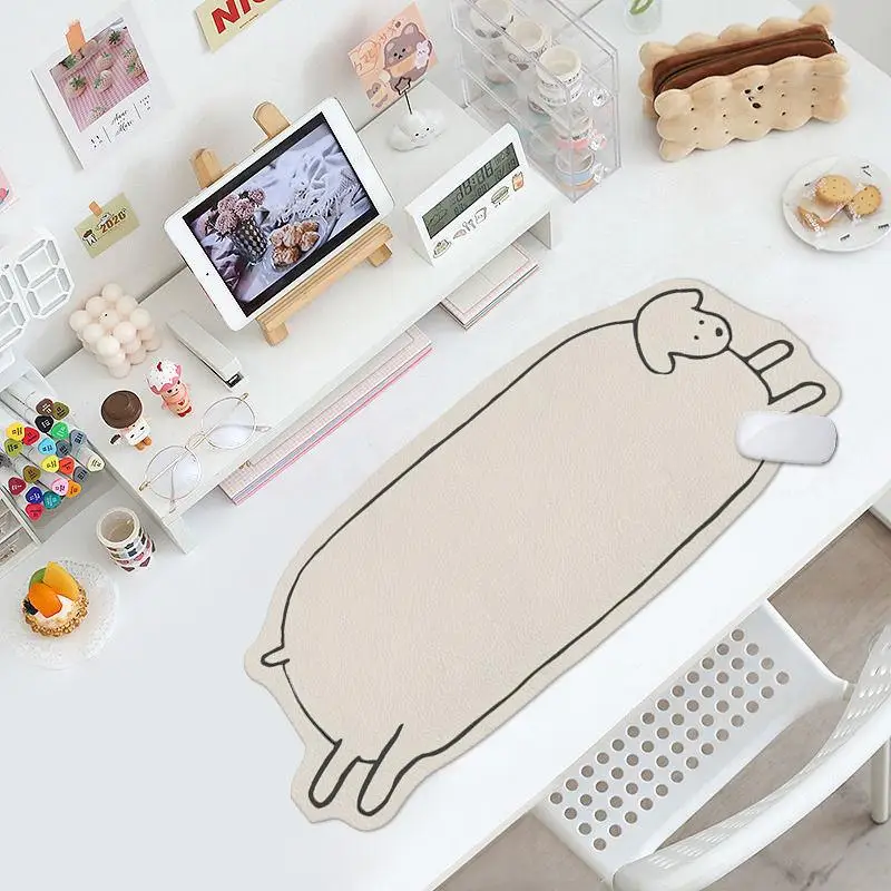 Kawaii gato gamer tapete de me - Cow Mat Rubber avaliação e preço