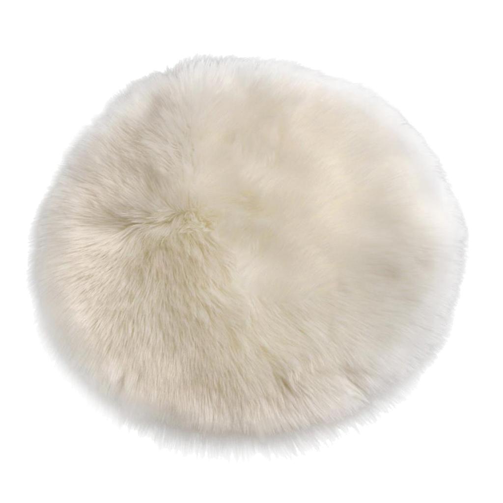 Luxo Faux Fur carneiro tapete, - Cow Mat Rubber avaliação e preço